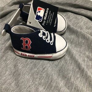 Baby boston red sox soft shoes